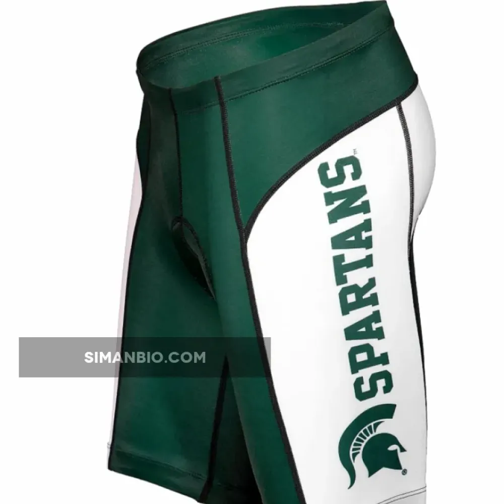 Michigan State Cycling Shorts College