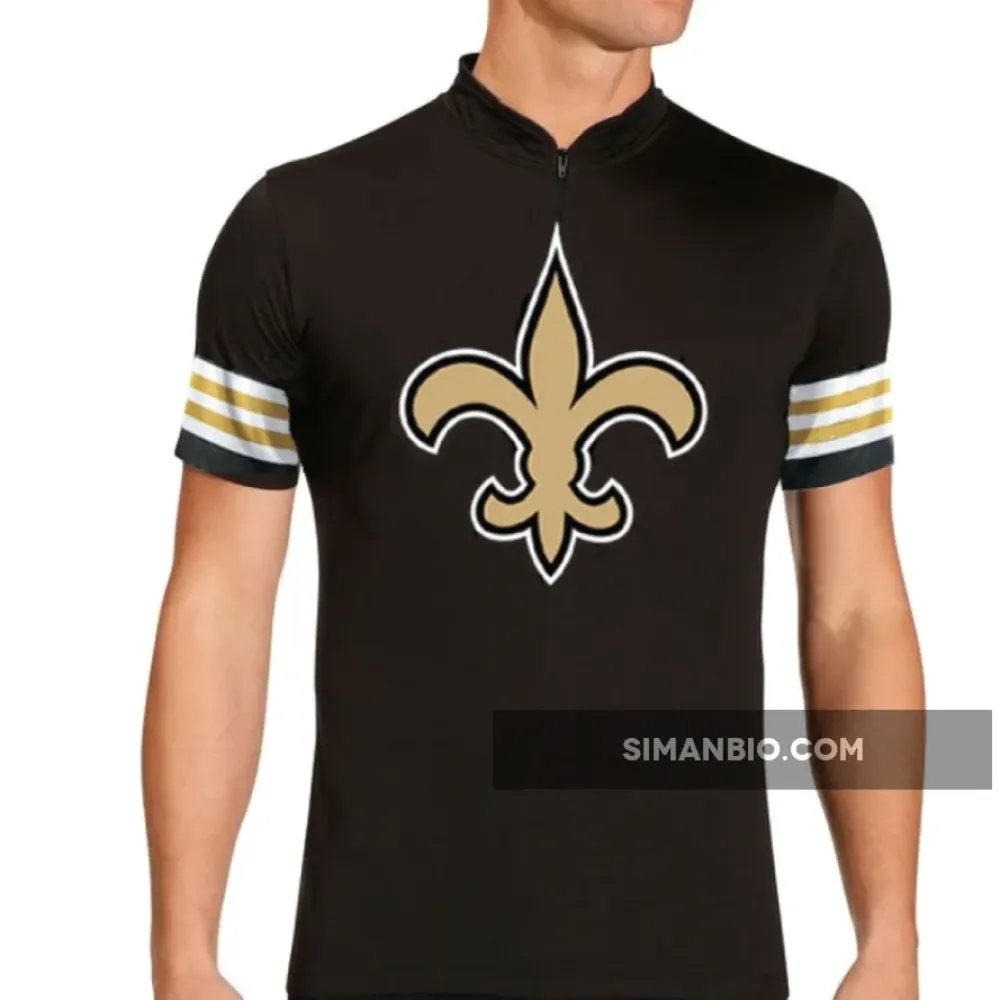 NFL New Orleans Saints Cycling Jerseys