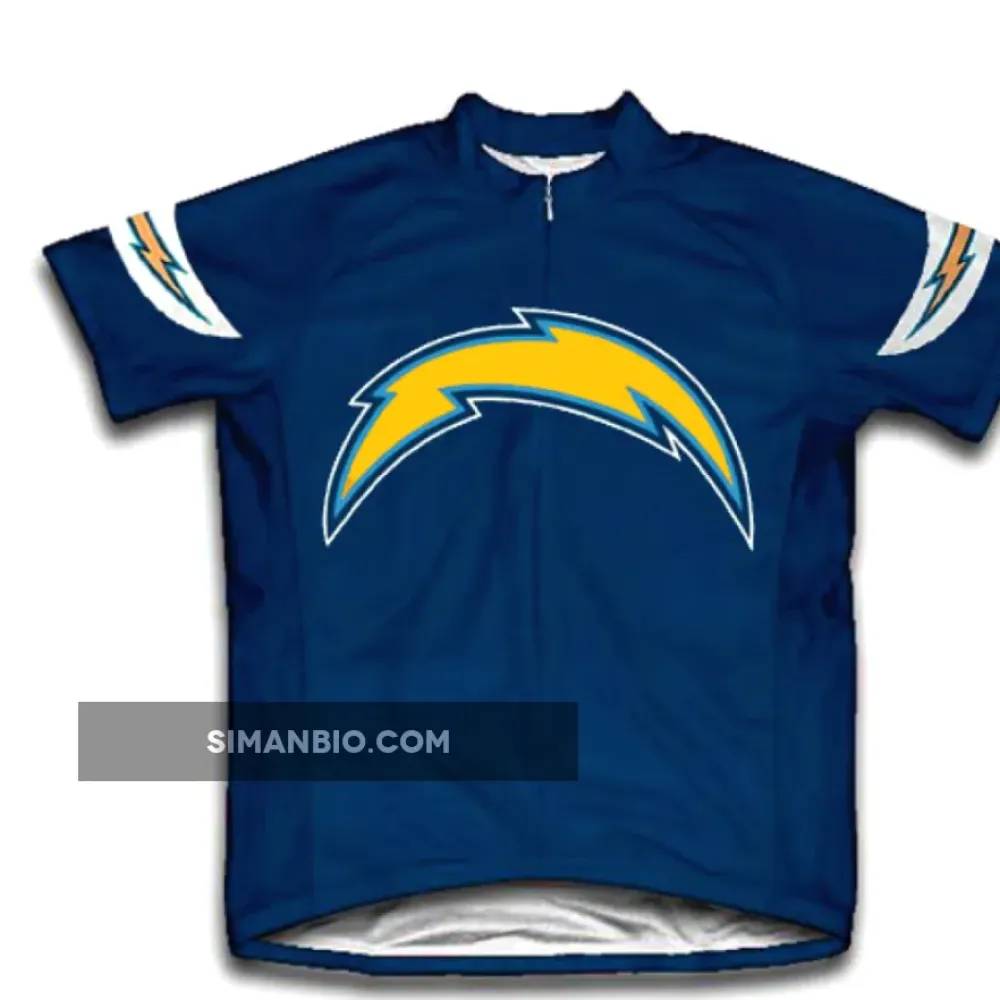 NFL San Diego Los Angeles Chargers Cycling Jersey