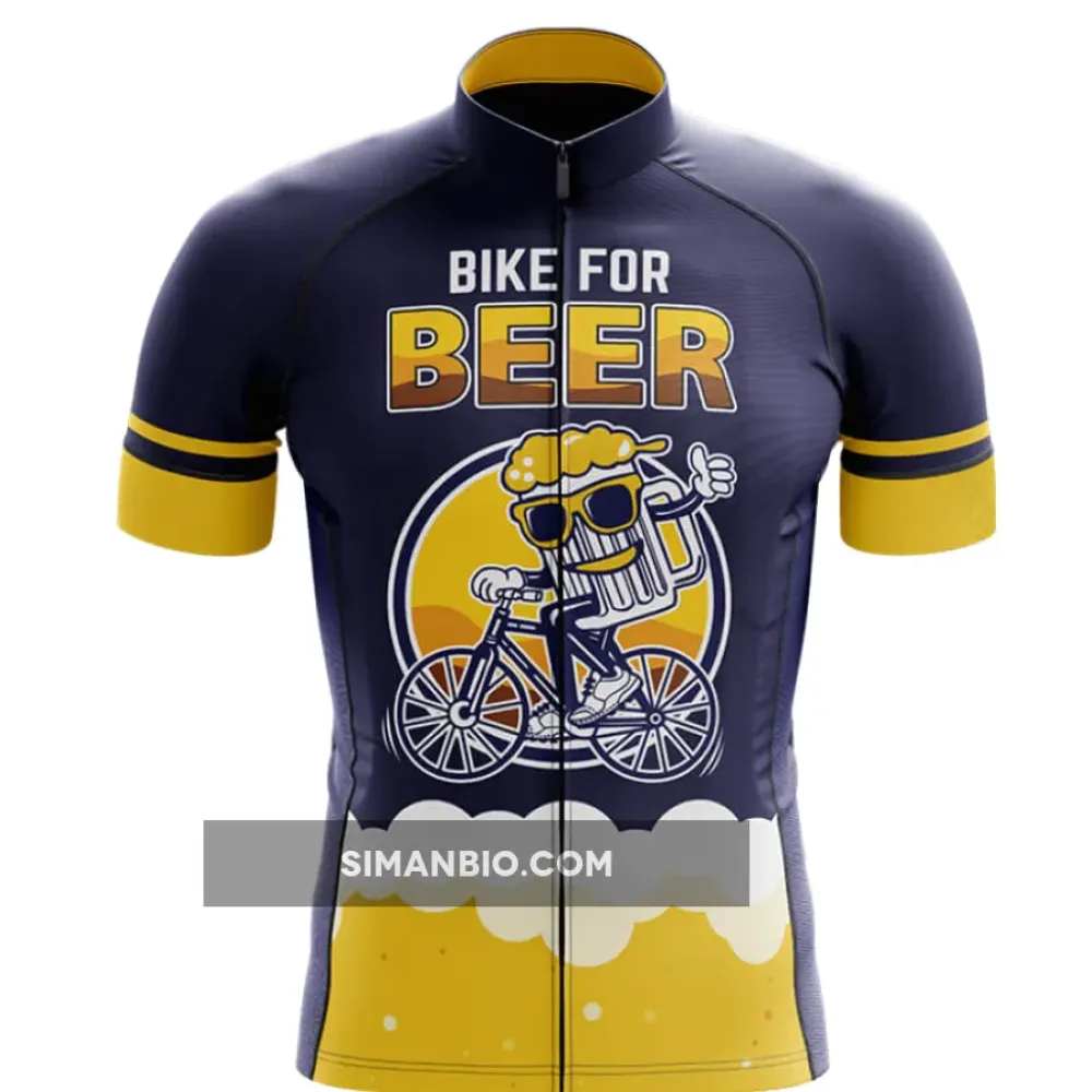 Beer Cycling Jersey Bike For Beer Brewery Cycling  For Men / Jersey