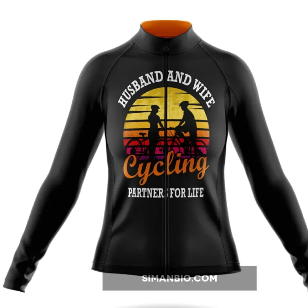 Husband And Wife - Women's Long Sleeve Cycling Jersey Ver.3