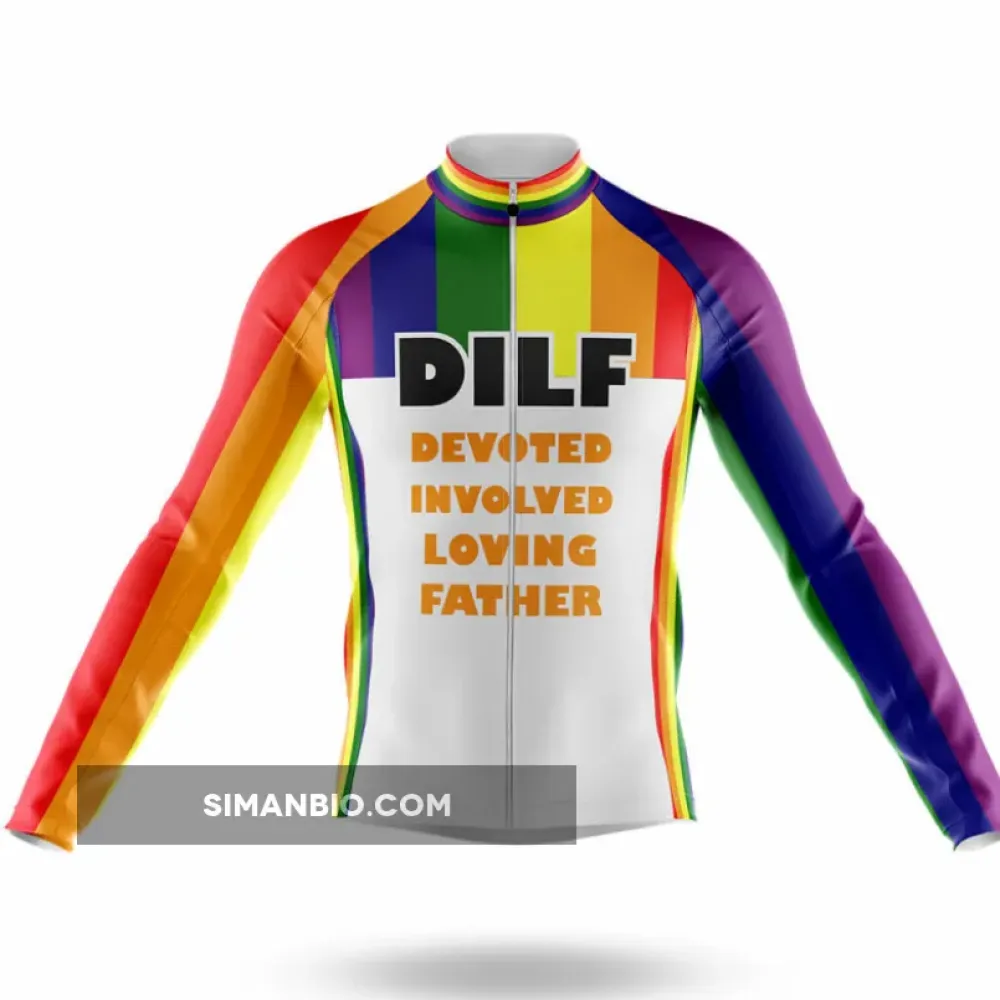 DILF Long Sleeve Cycling Jersey