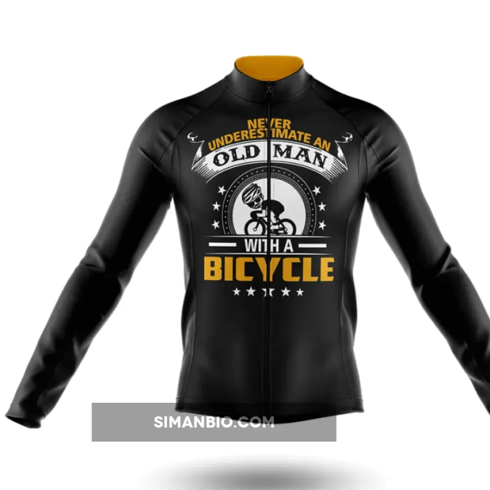 Old Man V4 Long Sleeve Cycling Jersey