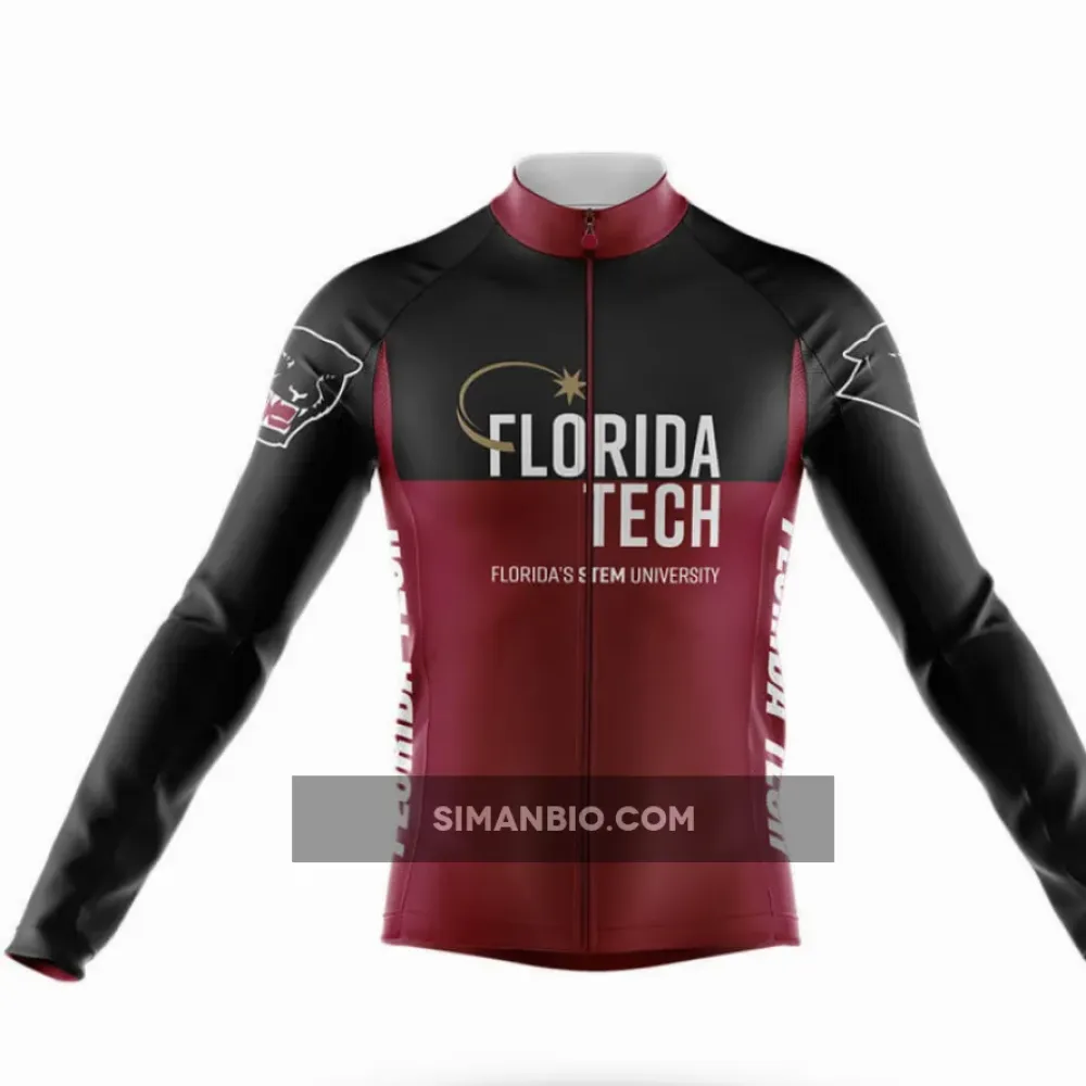Florida Institute of Technology Long Sleeve Cycling Jersey Ver.2