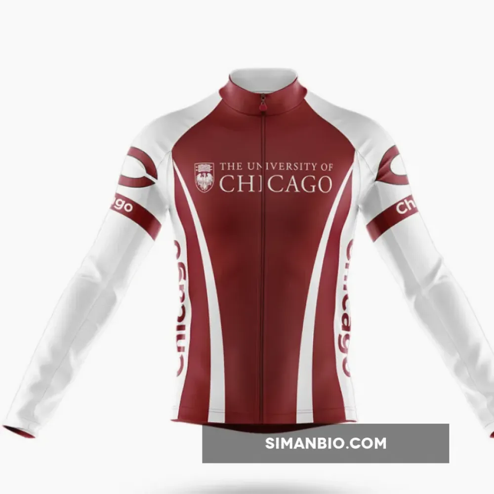 University of Chicago Long Sleeve Cycling Jersey