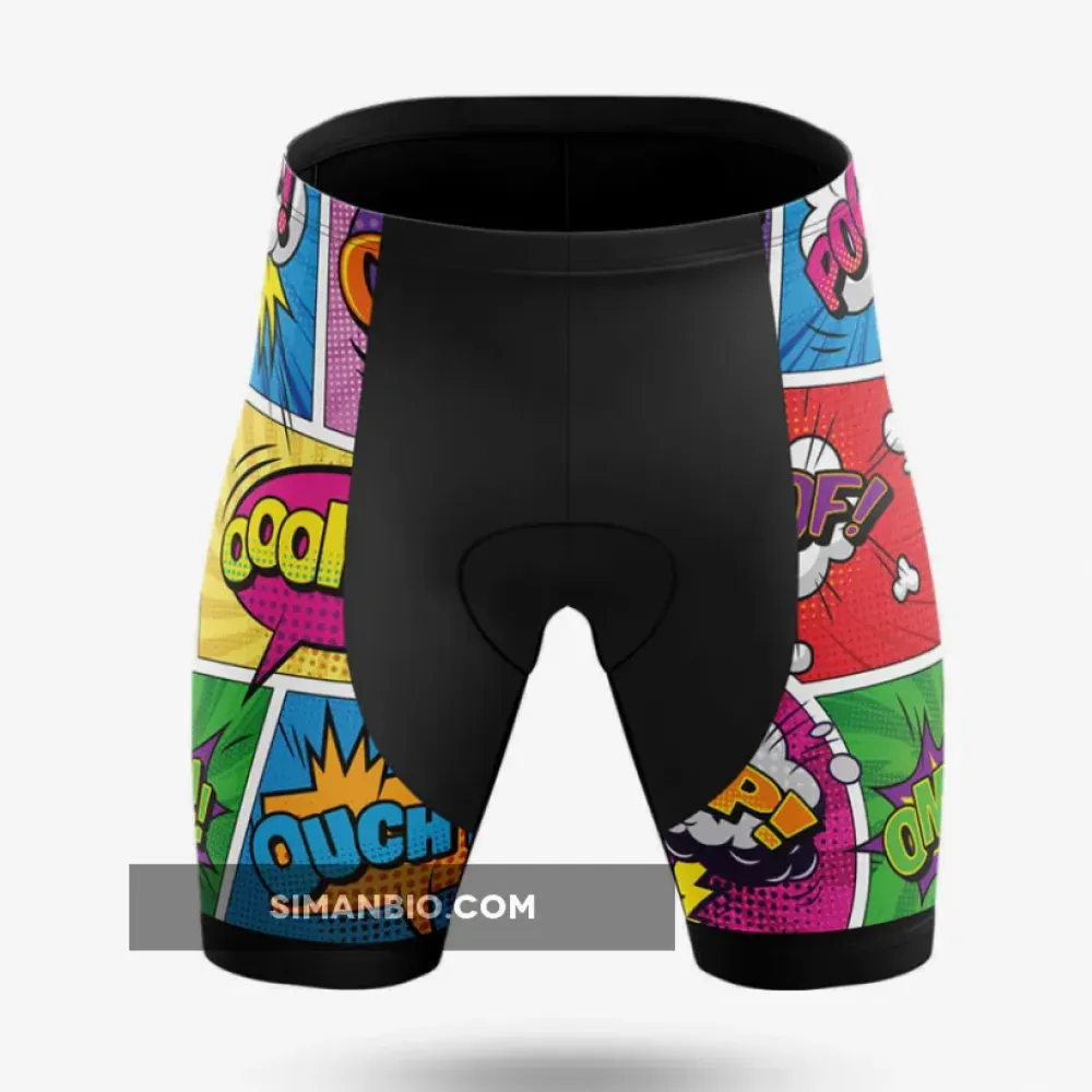 Like A Girl Comic - Women's Cycling - Shorts