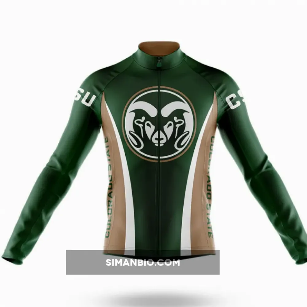 Colorado State Long Sleeve Cycling Jersey