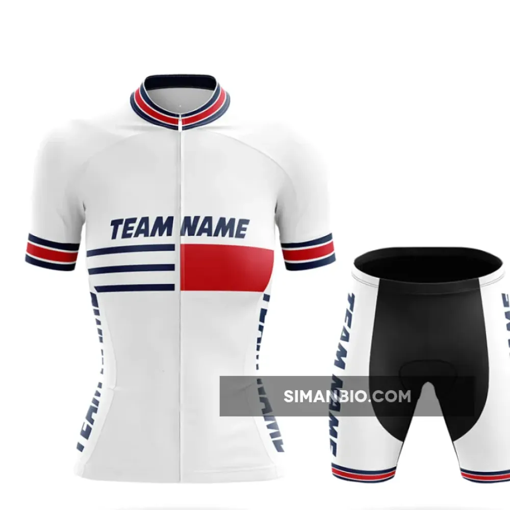 Custom Team Name M22 - Women's Cycling Kit Full Set