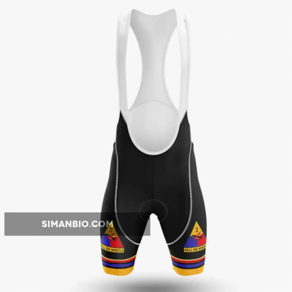 2nd Armored Division Cycling Bibs