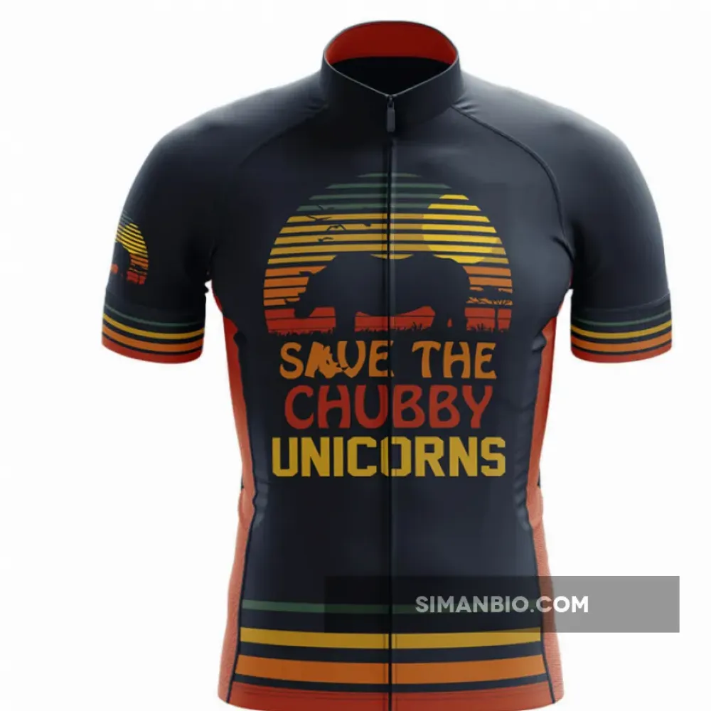The Chubby Unicorns V4 Cycling Jersey