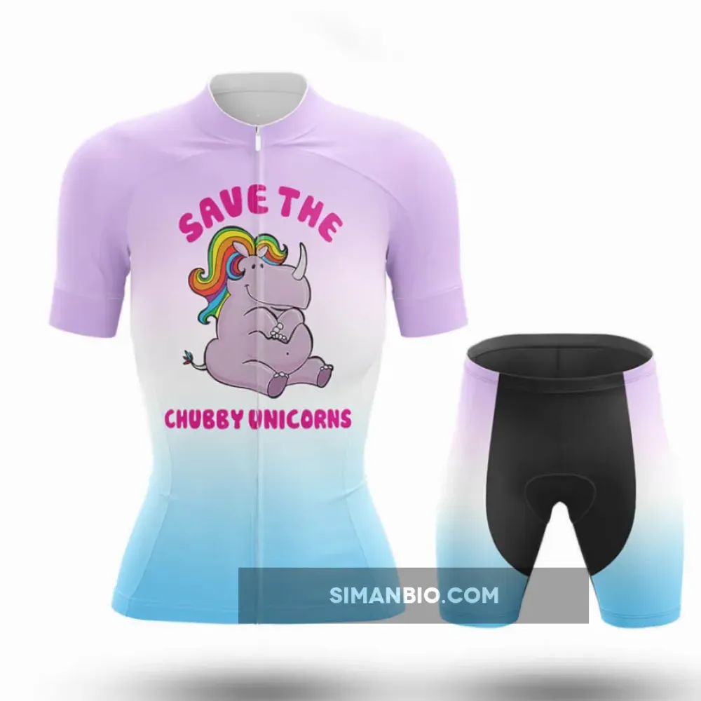 The Chubby Unicorns - Women - Cycling Kit Full Set