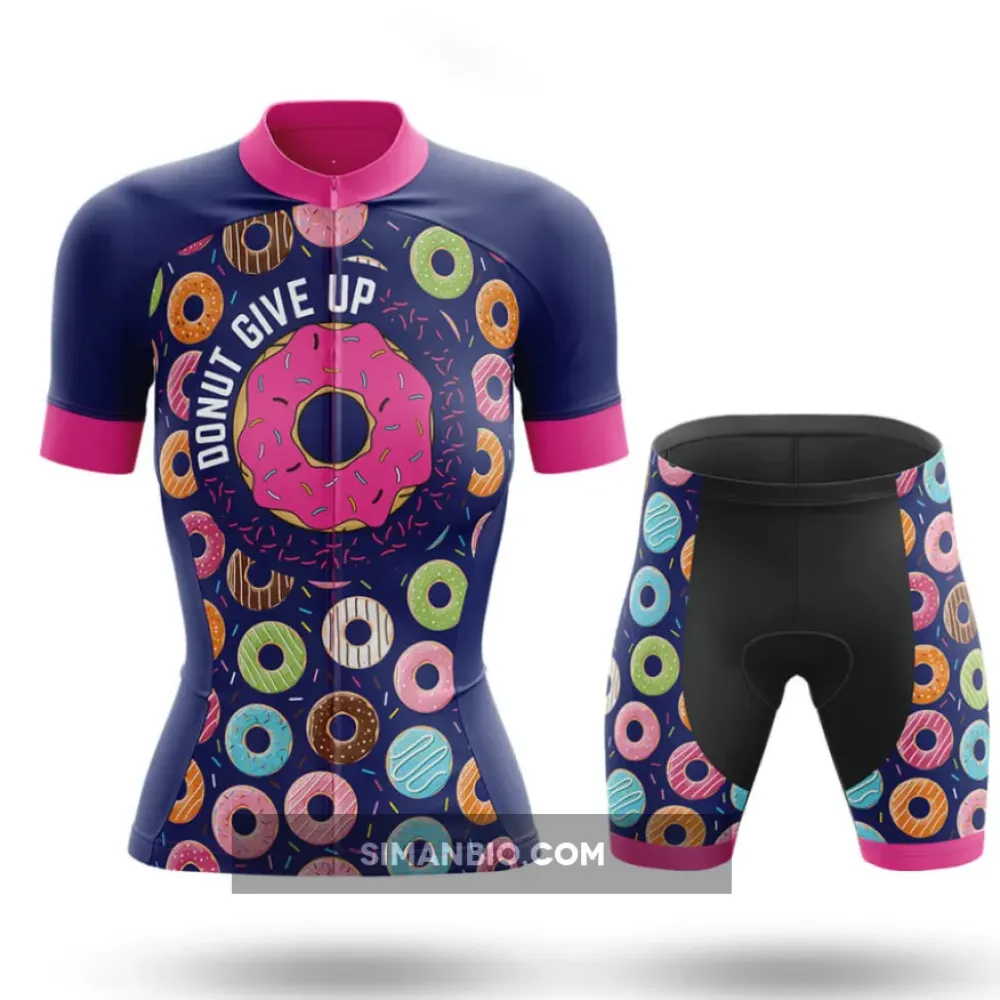 Donut Give Up - Women's Cycling Kit Full Set