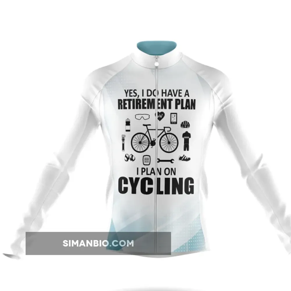 Retirement Plan Long Sleeve Cycling Jersey Ver.2