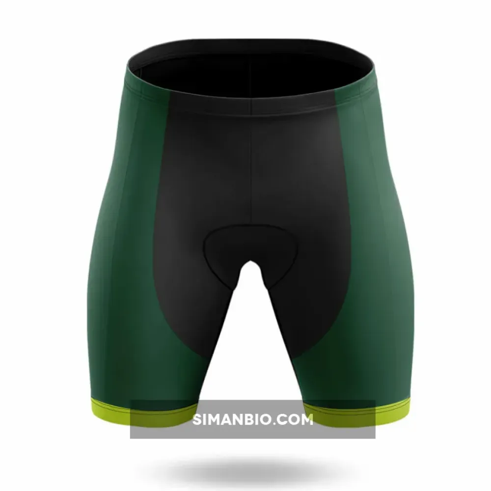 Custom Team Name V19 Green - Women's Cycling - Shorts