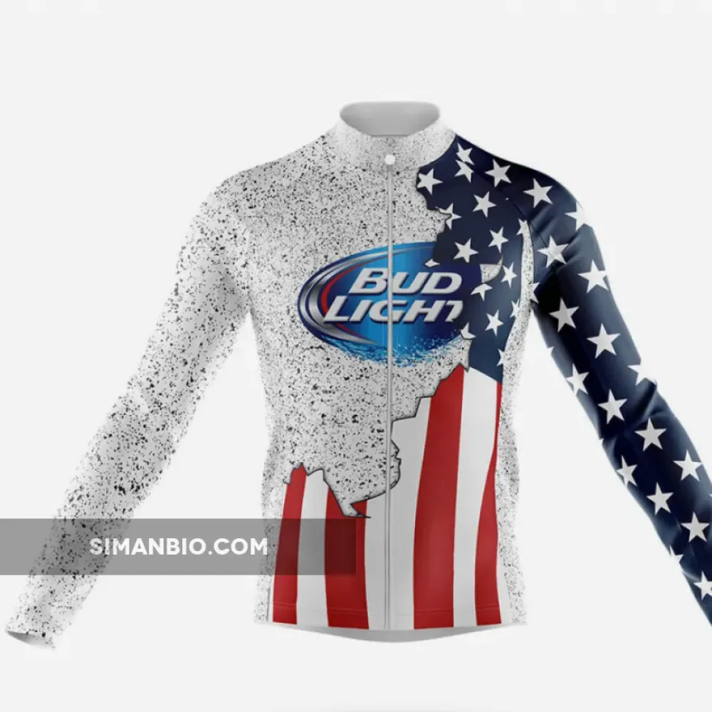 American-style Beer Long Sleeve Cycling Jersey Ver.2