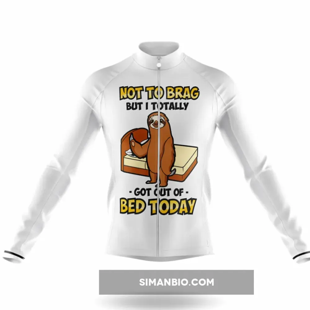 Funny Sloth  Long Sleeve Cycling Jersey