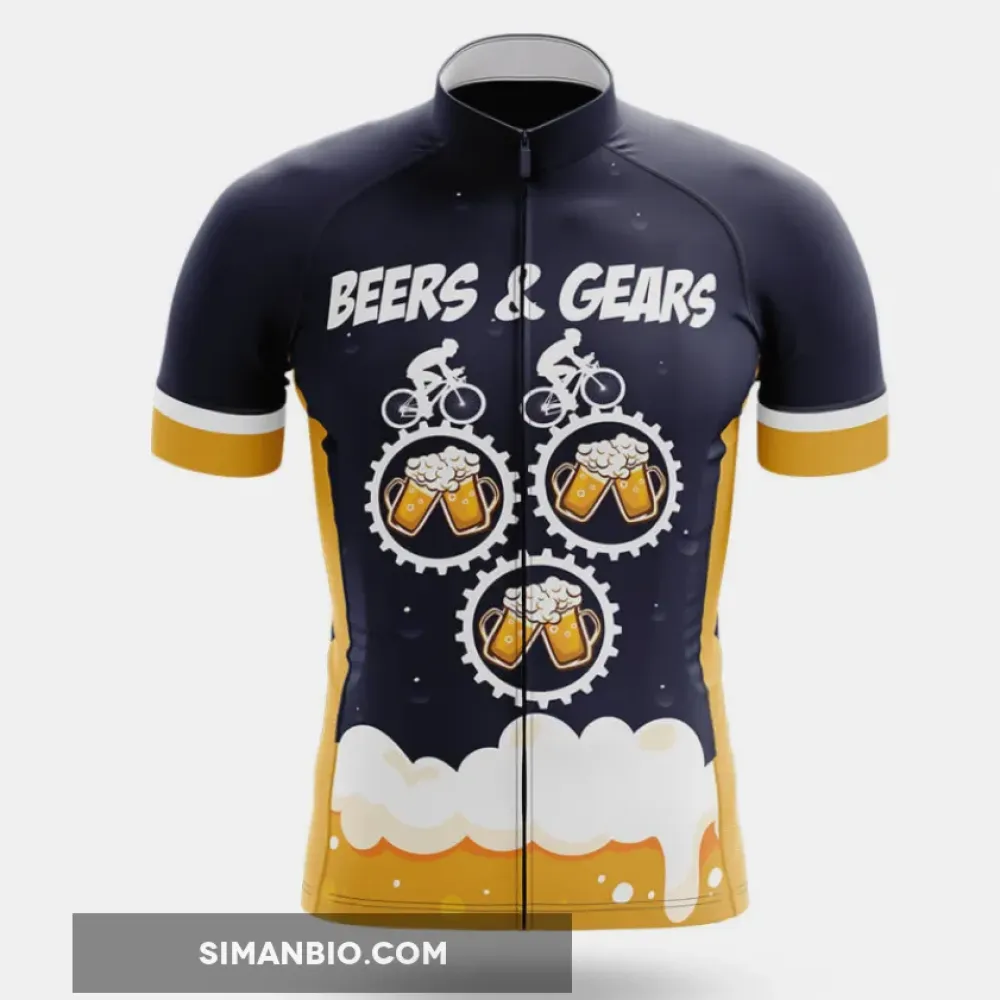 Beers And Gears  Cycling Jersey