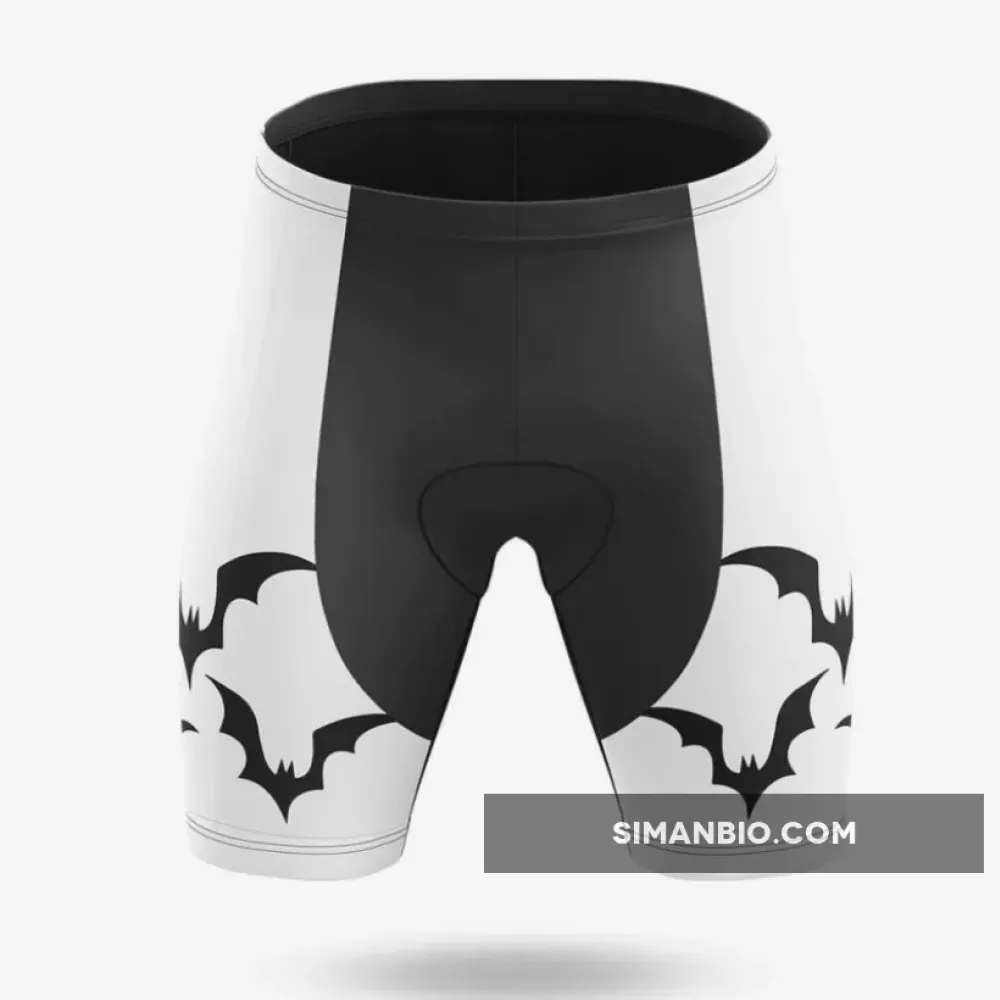 Halloween Lady V4 - White - Women - Cycling - Shorts