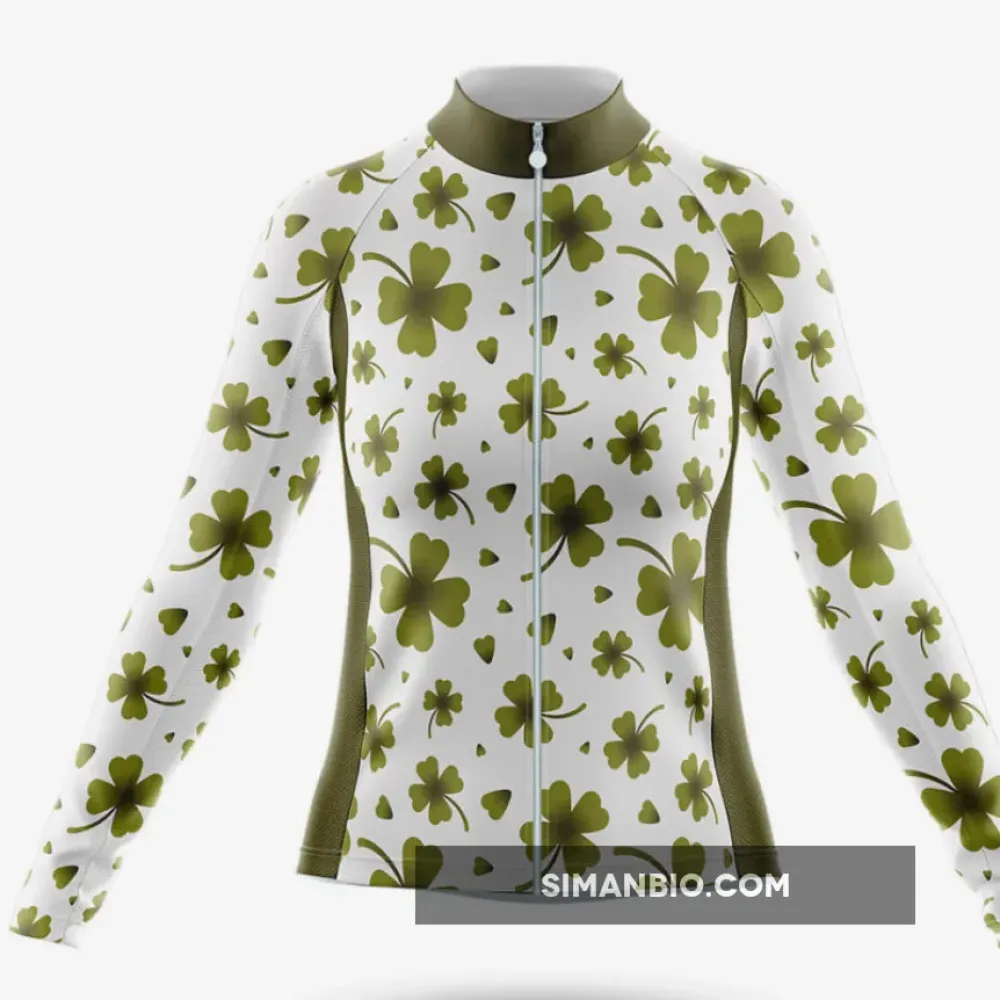 Four Leaf Clover Ireland - Women's Long Sleeve Cycling Jersey