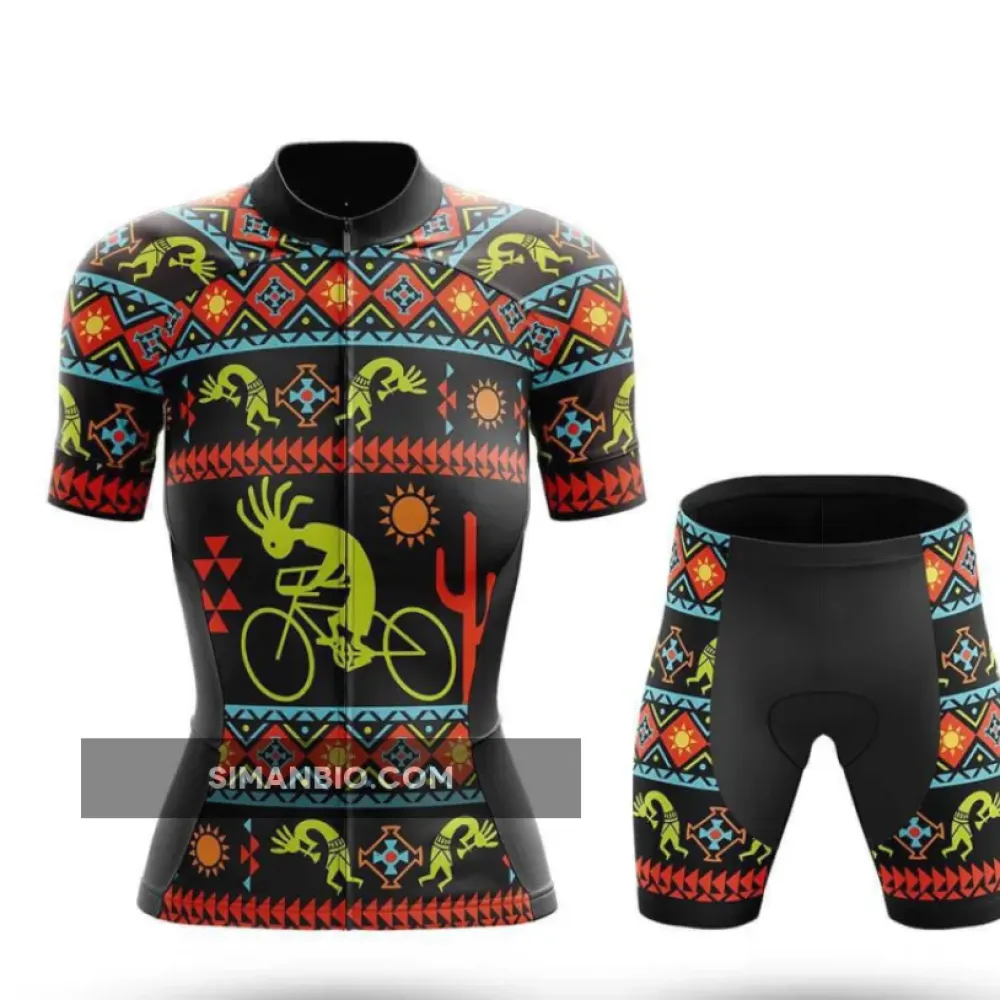 Kokopelli Cycling Jersey For Women / Full Set Ver.3