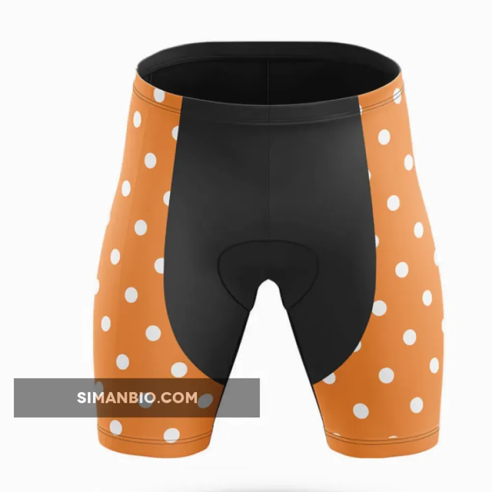 High Visibility Polka Dot - Women's Cycling - Shorts