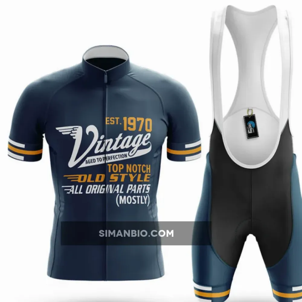 Retro Custom Year Vintage V7 Cycling Kit Full Set