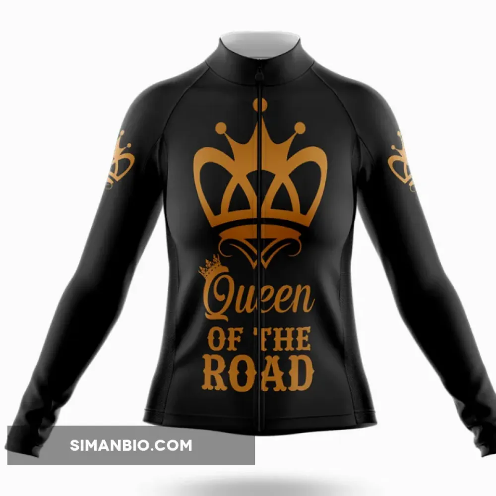 Queen Of The Road - Women - Long Sleeve Cycling Jersey