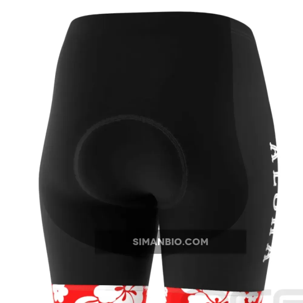 Women's Hawaiian Aloha Pro-Band Cycling Shorts