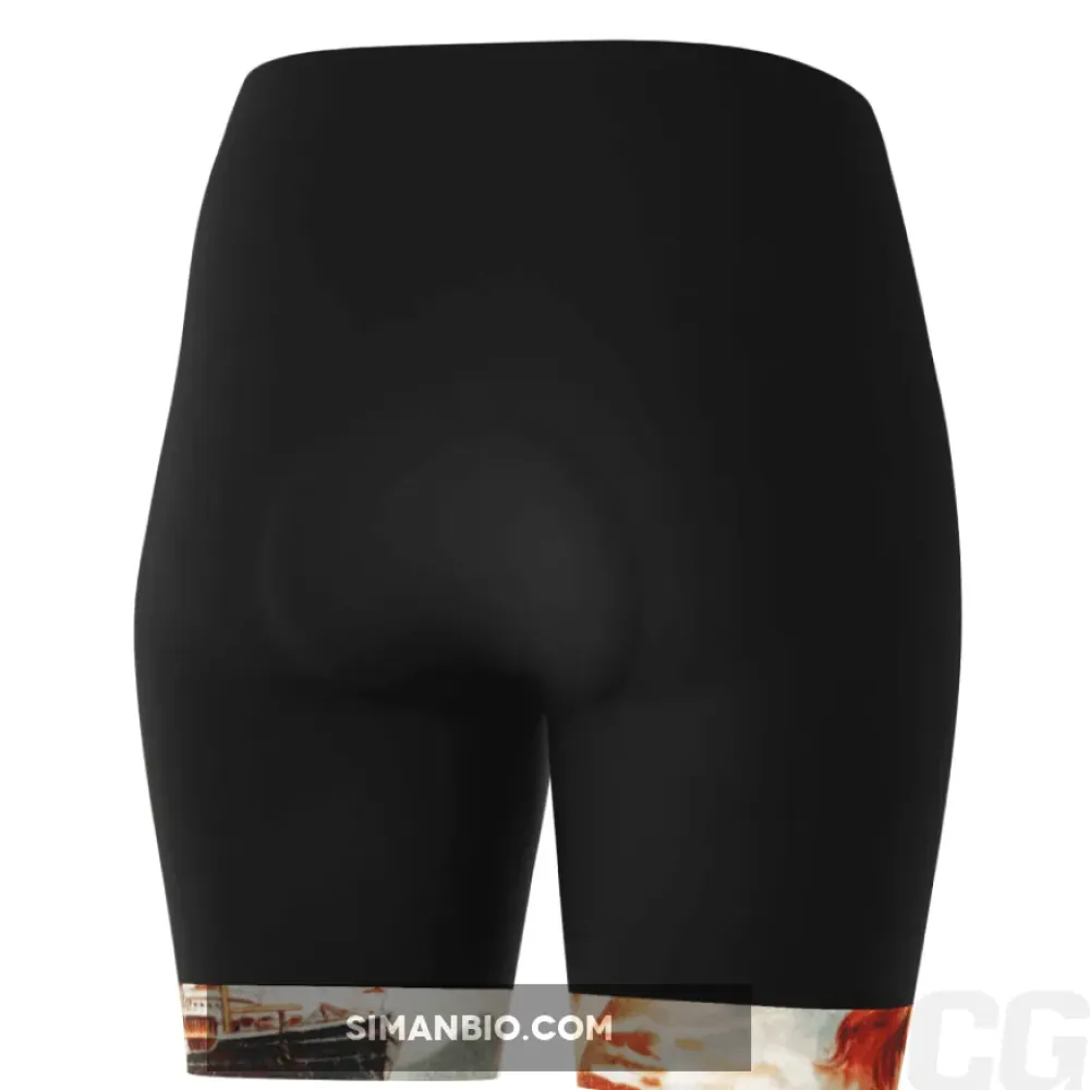 Women's The Mermaid Series 1 Gel Padded Cycling Shorts