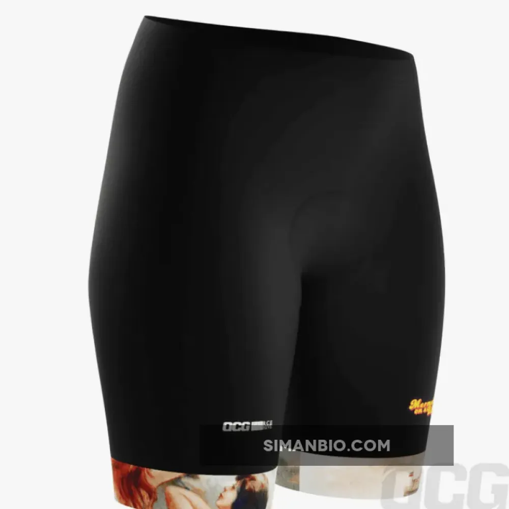 Women's The Mermaid Series 1 Gel Padded Cycling Shorts