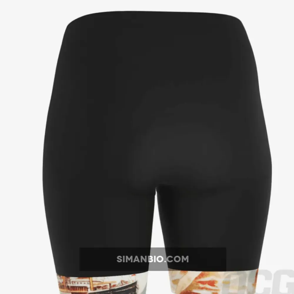Women's The Mermaid Series 1 Gel Padded Cycling Shorts