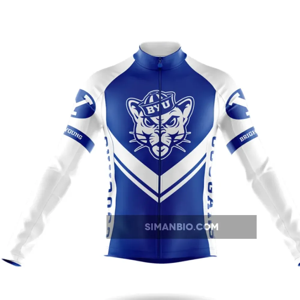 Brigham Young University Long Sleeve Cycling Jersey Ver.3