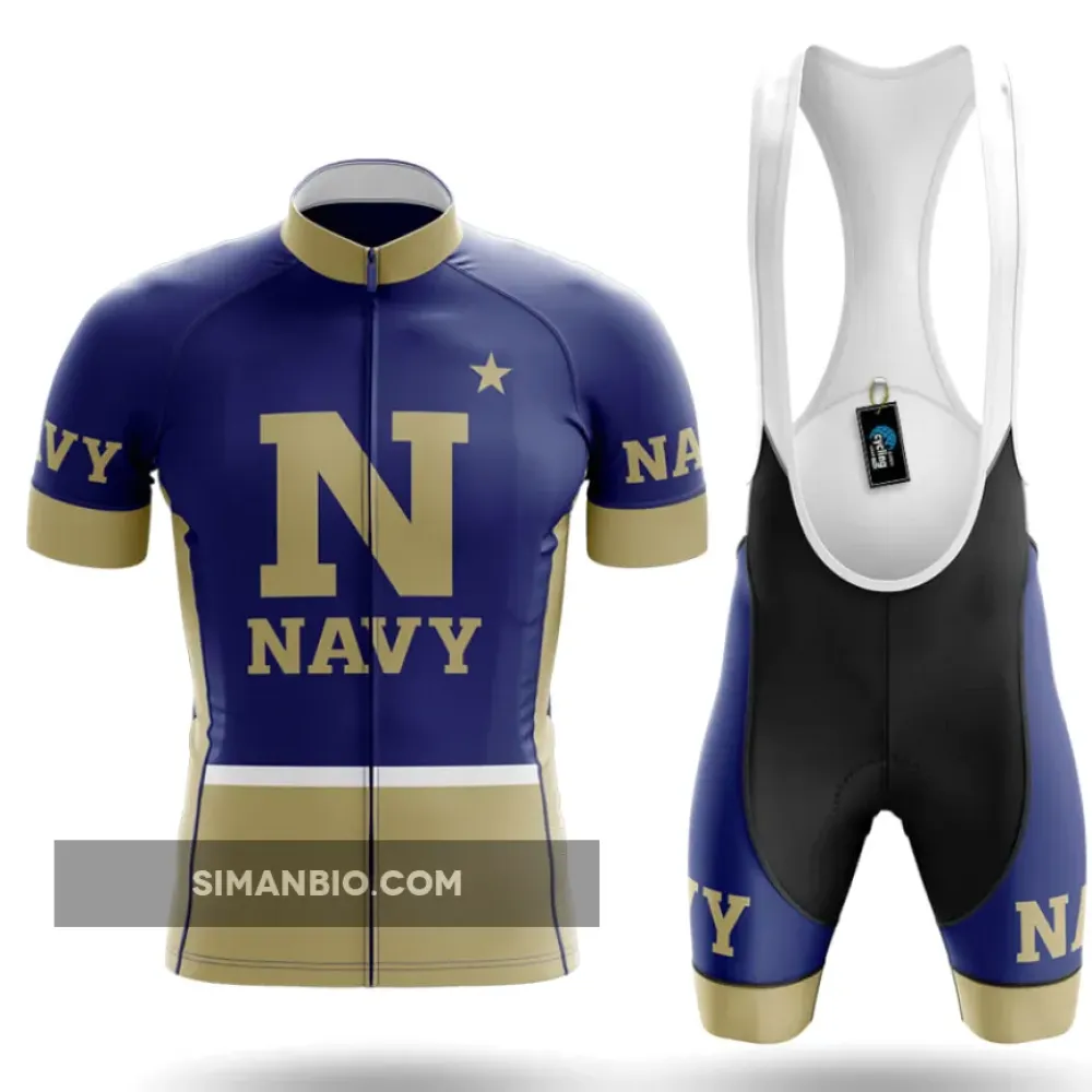 Navy Midshipmen Cycling Kit Full Set