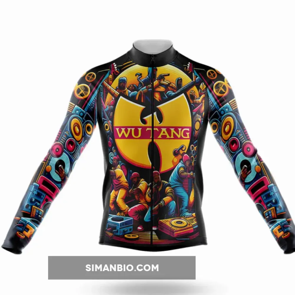 Wu Tang Cycling Jersey- Long Sleeve Jersey / Ver.3