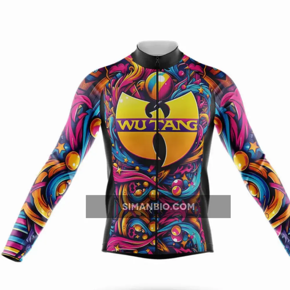 Wu Tang Cycling Jersey- Long Sleeve Jersey / Ver.2