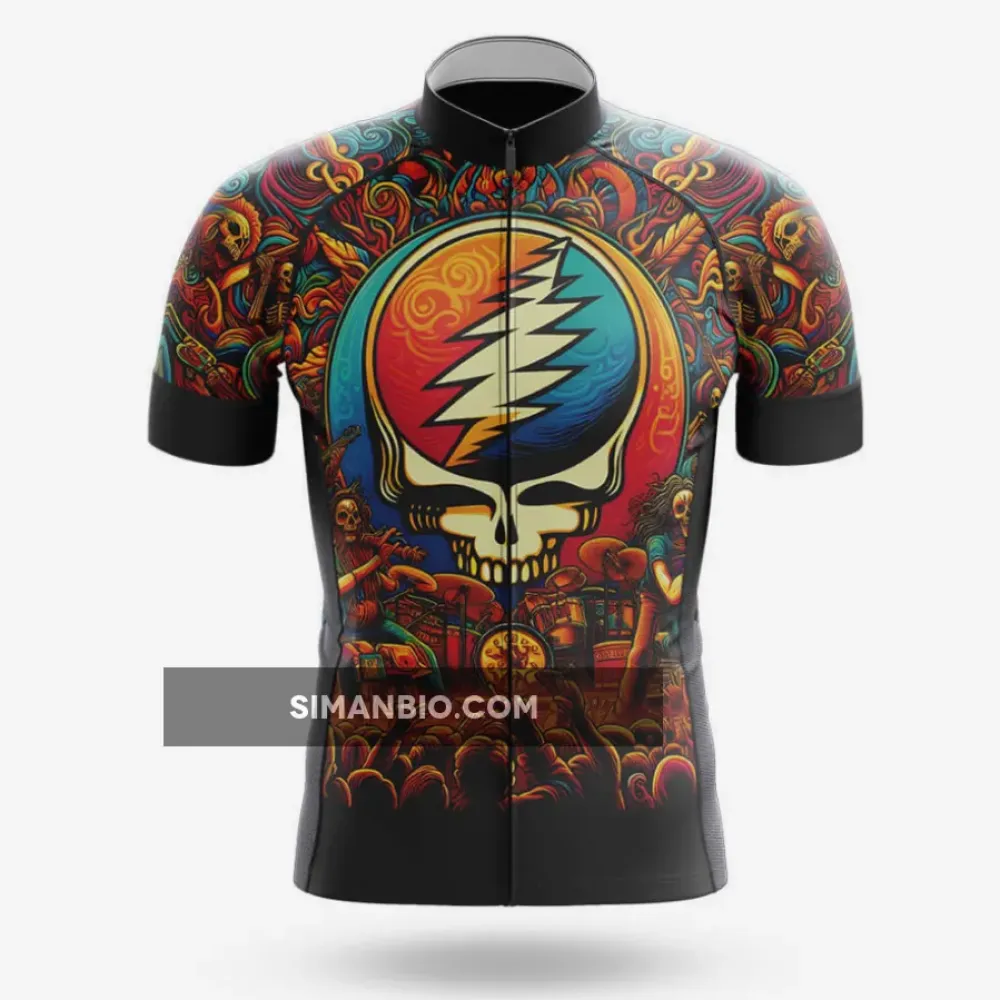 Grateful Dead Cycling Jersey- Jersey Only / Ver.2