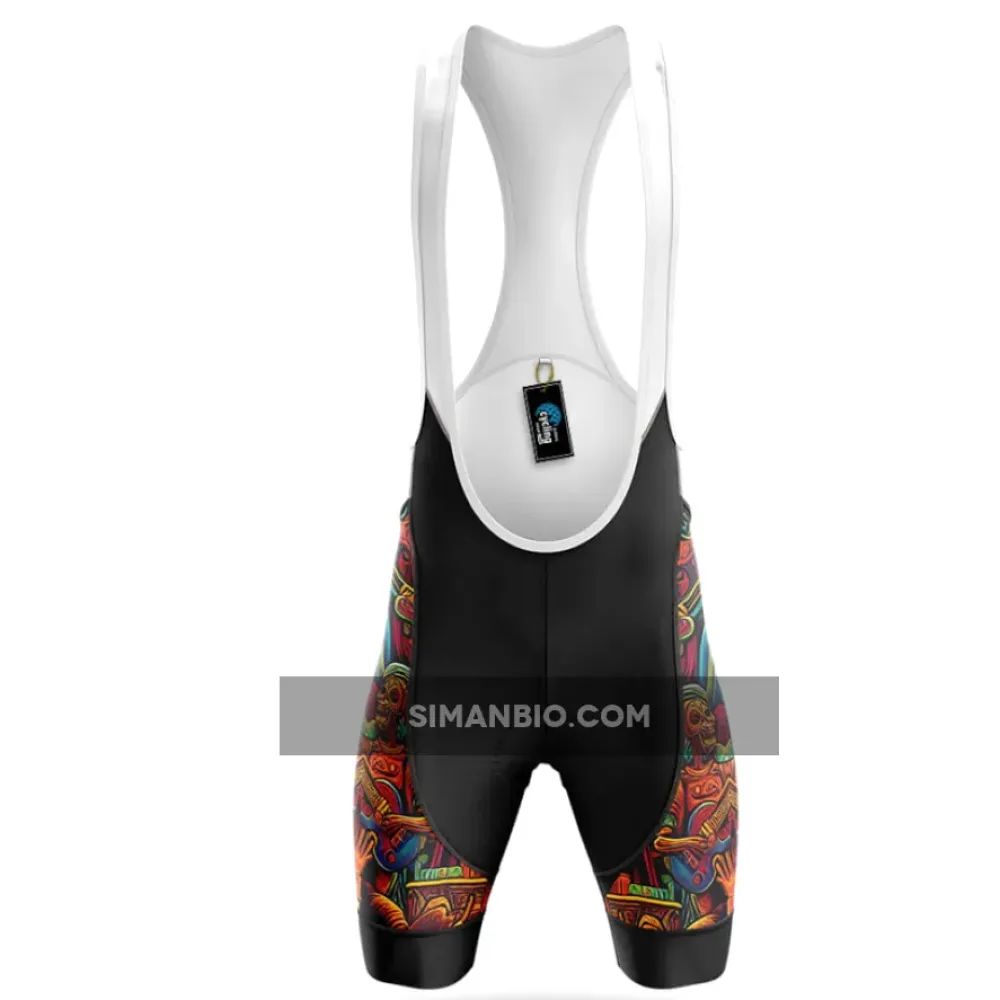 Grateful Dead Cycling Jersey- Bibs Only / Ver.2