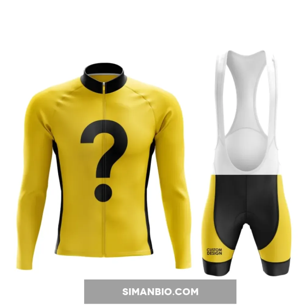 Custom Long Sleeve Cycling Jersey & Bib Shorts Kit