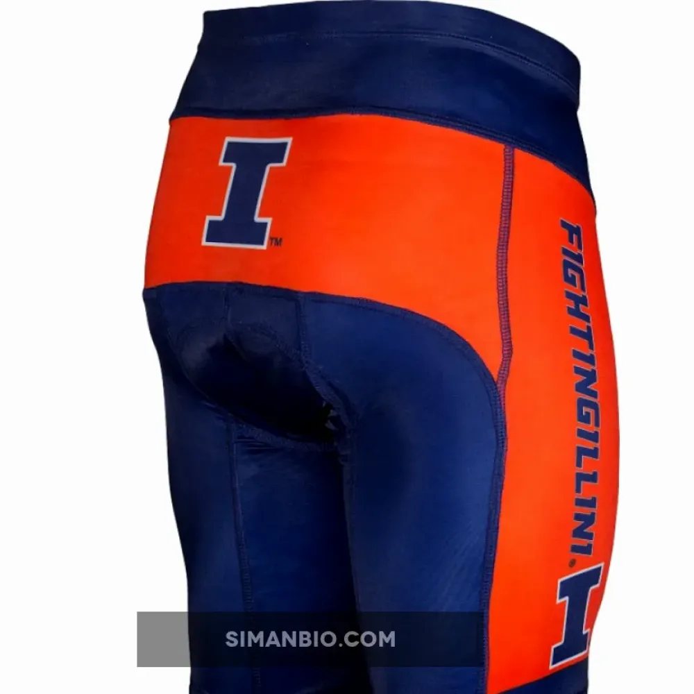 Illinois Cycling Shorts College