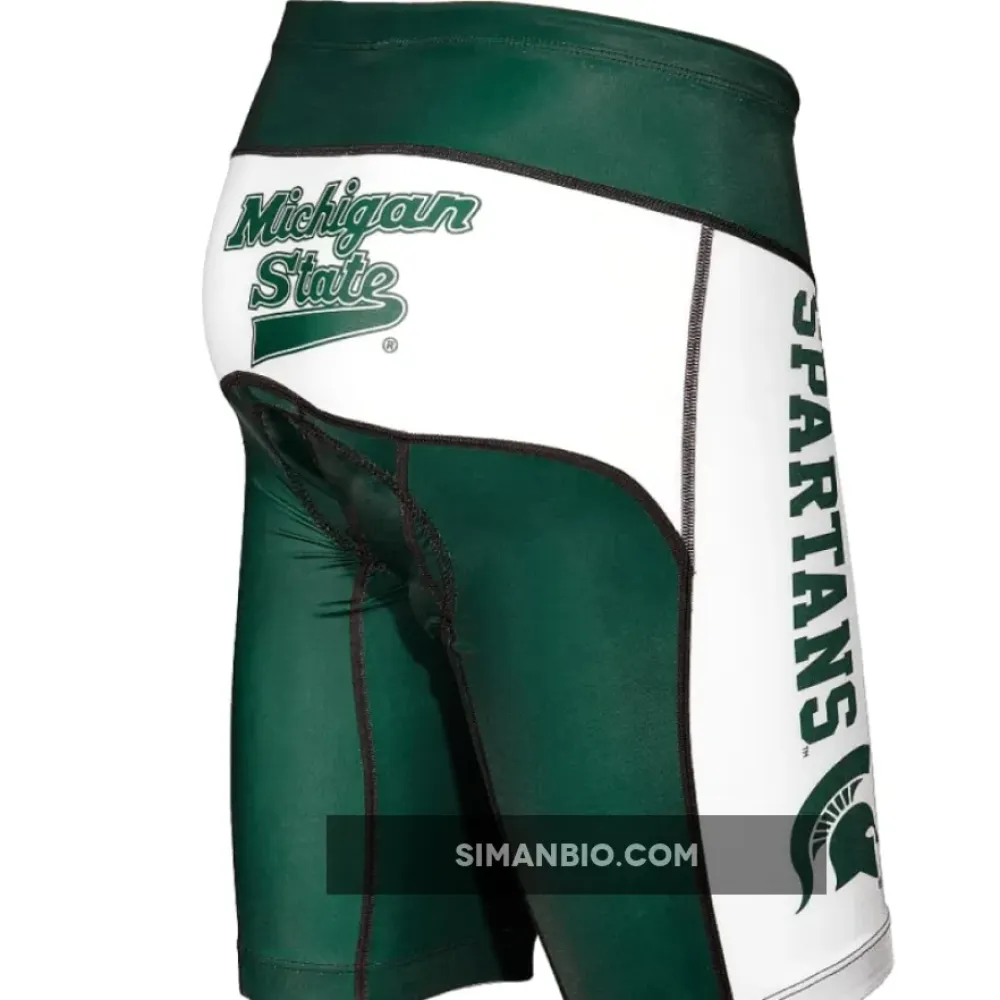 Michigan State Cycling Shorts College
