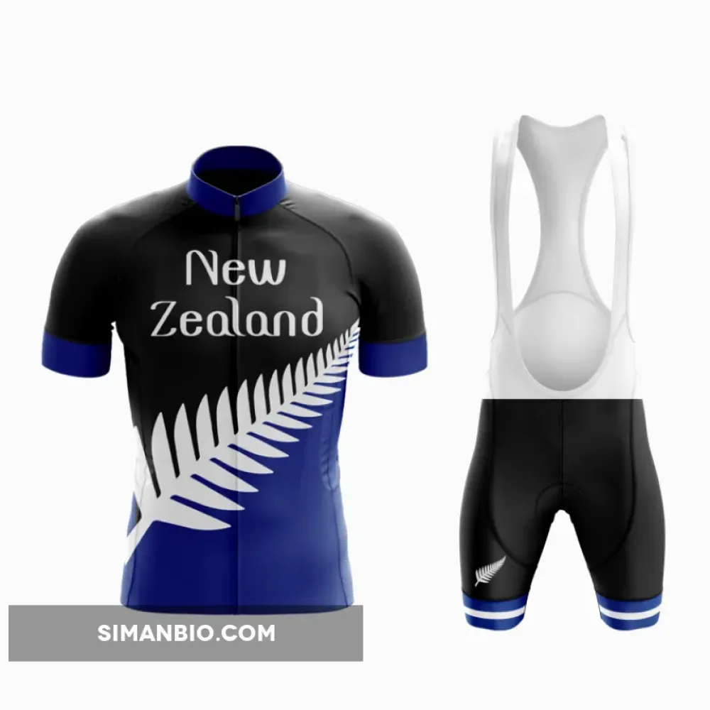 Bold New Zealand Cycling Shorts and Vest