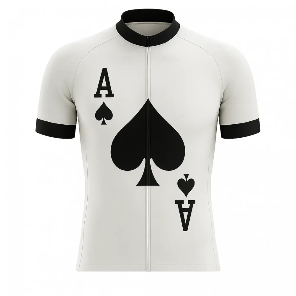 Ace of Spades Playing Card Cycling Jersey
