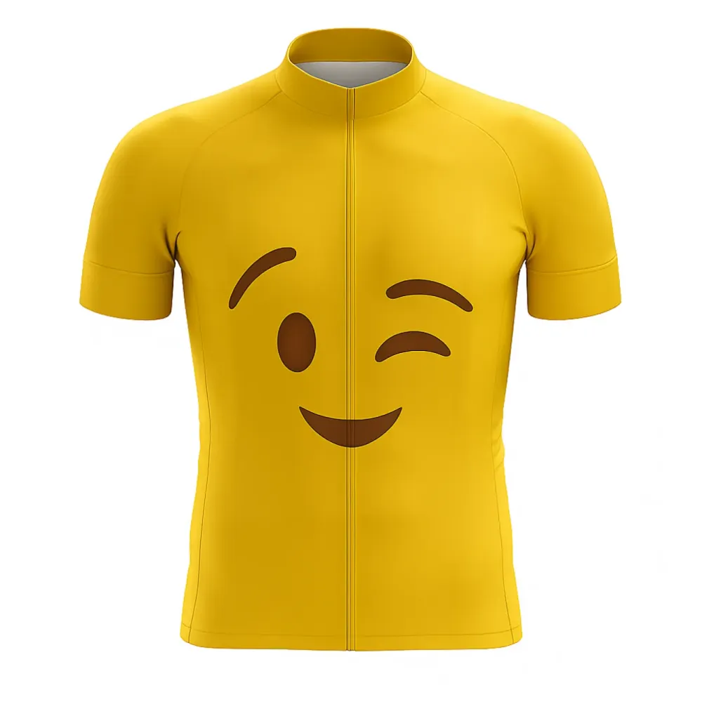 Winking Emoji Cycling Jersey