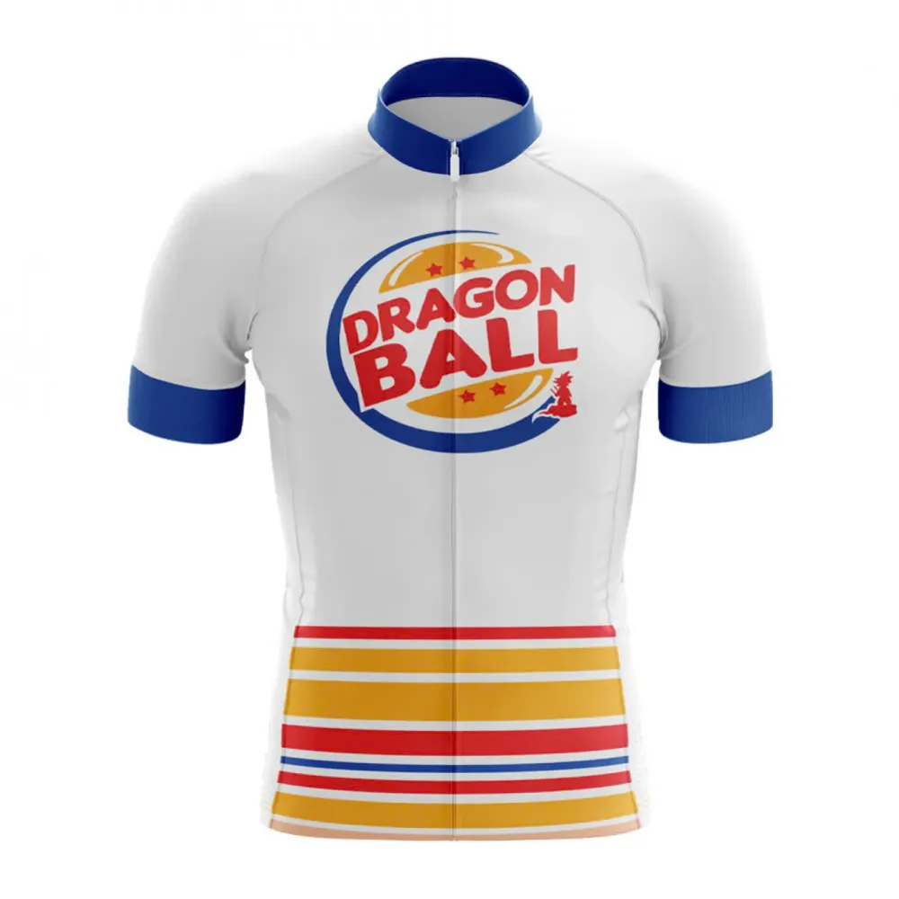 Dragon Ball Burger Style Cycling Jersey