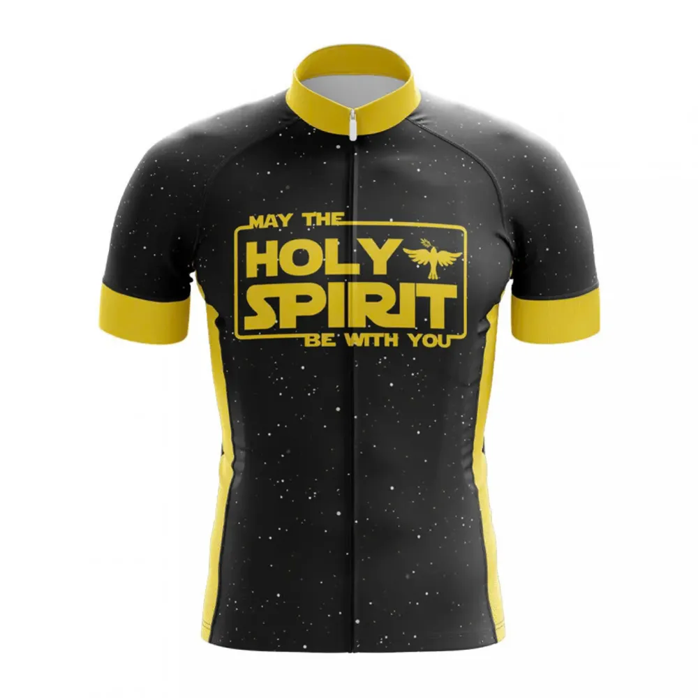 May the Holy Spirit Be With You Cycling Jersey