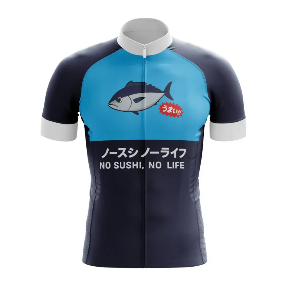 No Sushi No Life Cycling Jersey
