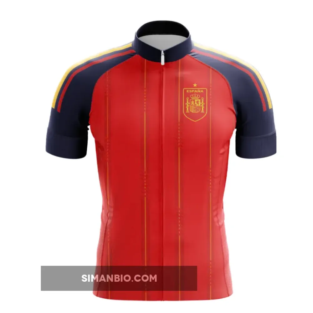 Spain World Cup Cycling Jersey