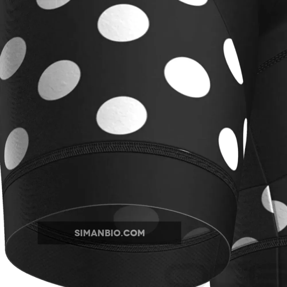 Women's Polka Dot Pro-Band Cycling Shorts