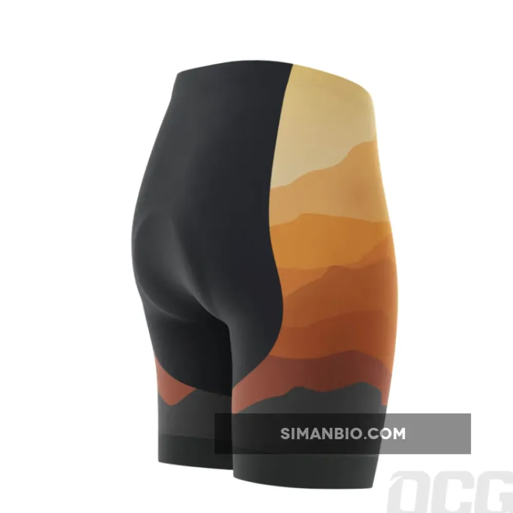 Women's Ride Free Sunset Gel Padded Cycling Shorts
