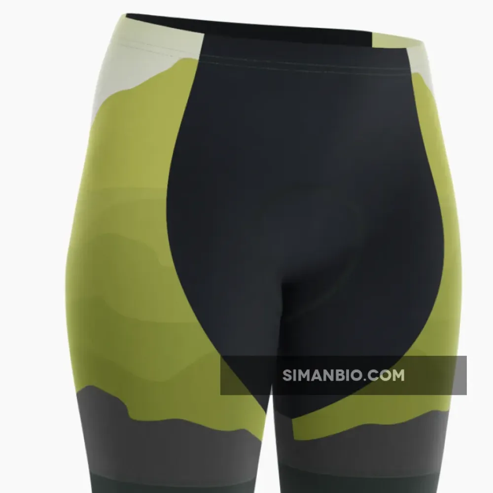 Women's Ride Free Sunset Gel Padded Cycling Shorts